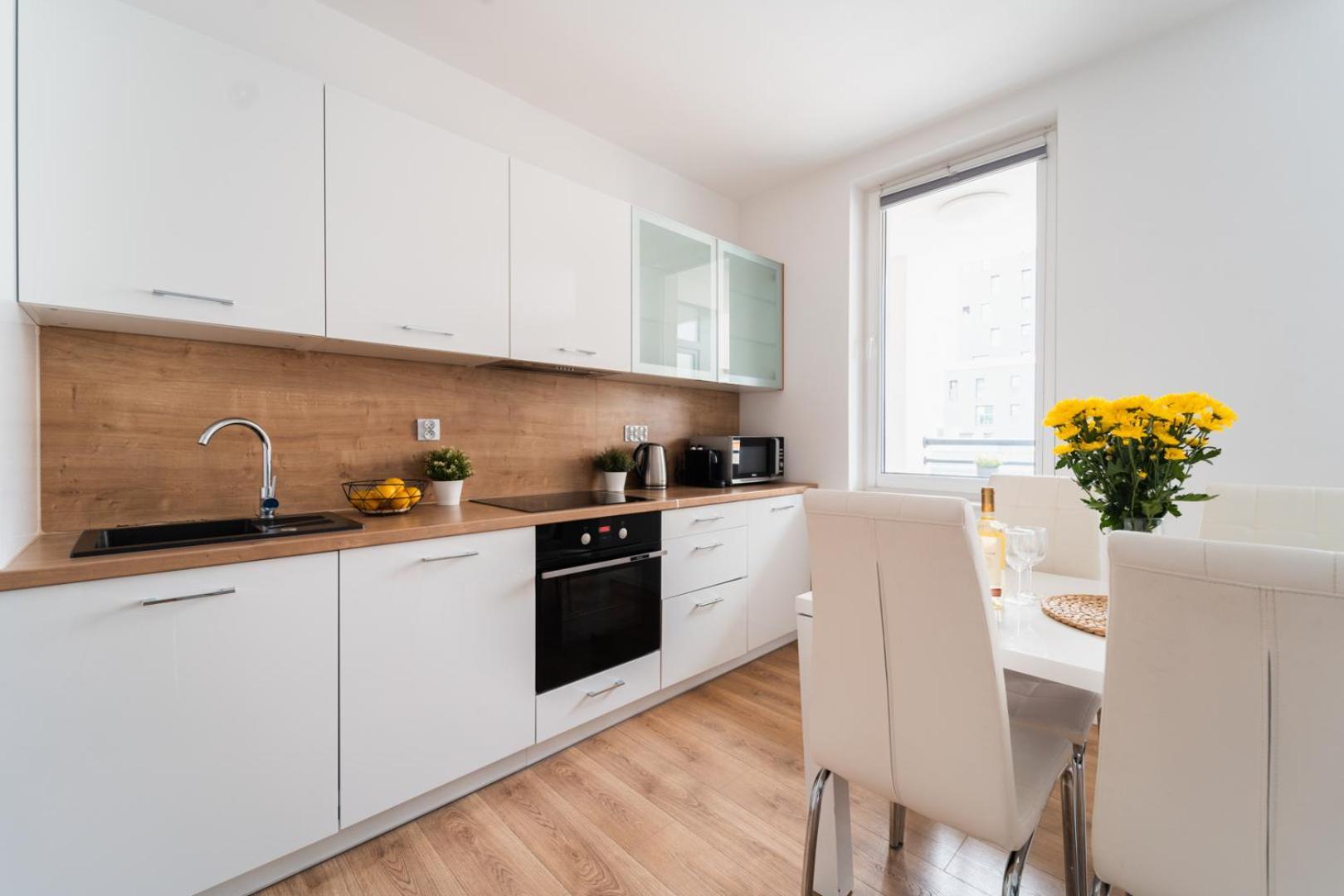 Nice Apartment - Near Sky Tower - Private Parking Wroclaw Bagian luar foto